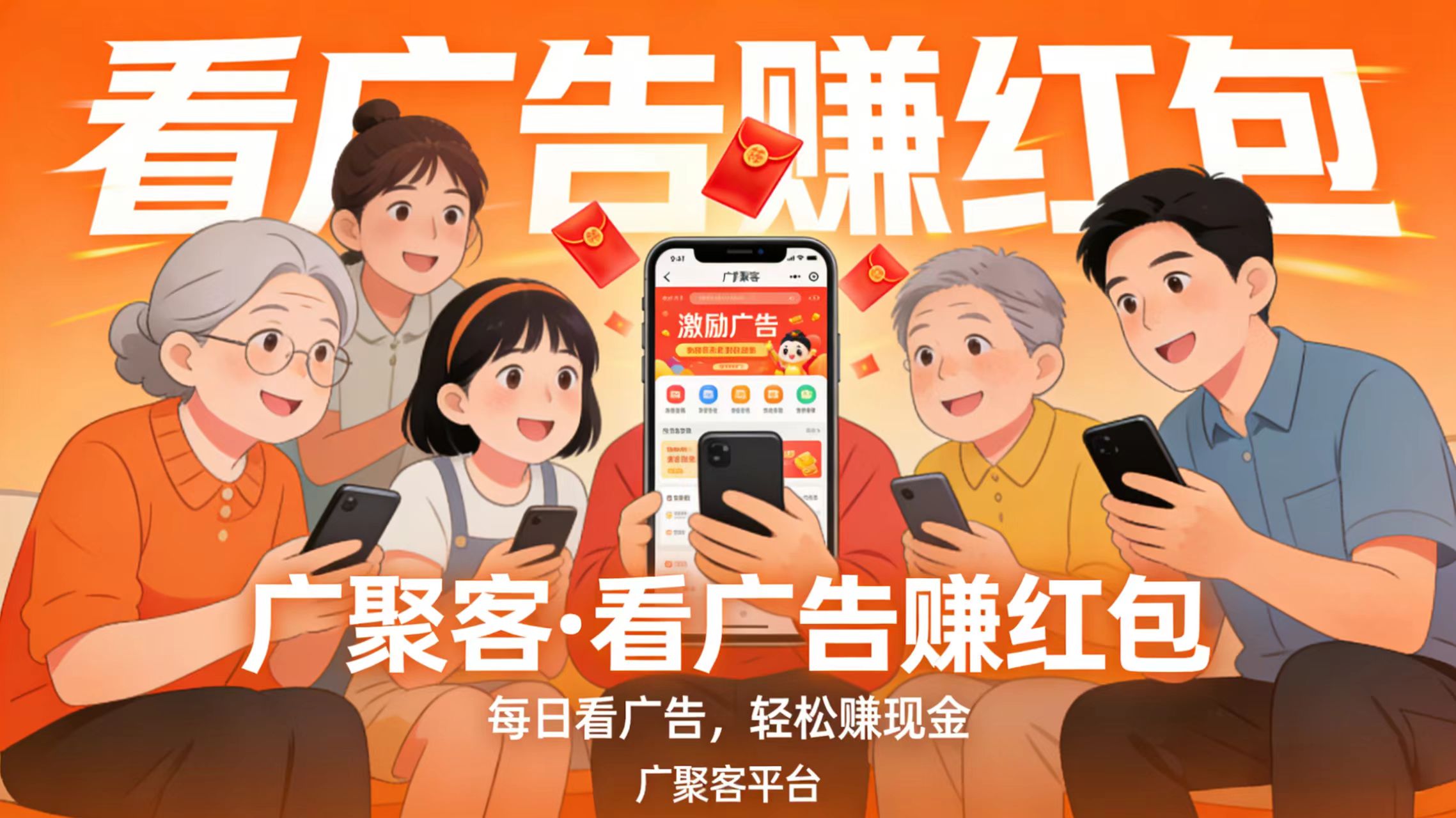 广聚客：看视频广告赚现金模式【官方招募】高扶持。-首码项目网-创业网-全球领先的创业项目网站-淘灵感首码网