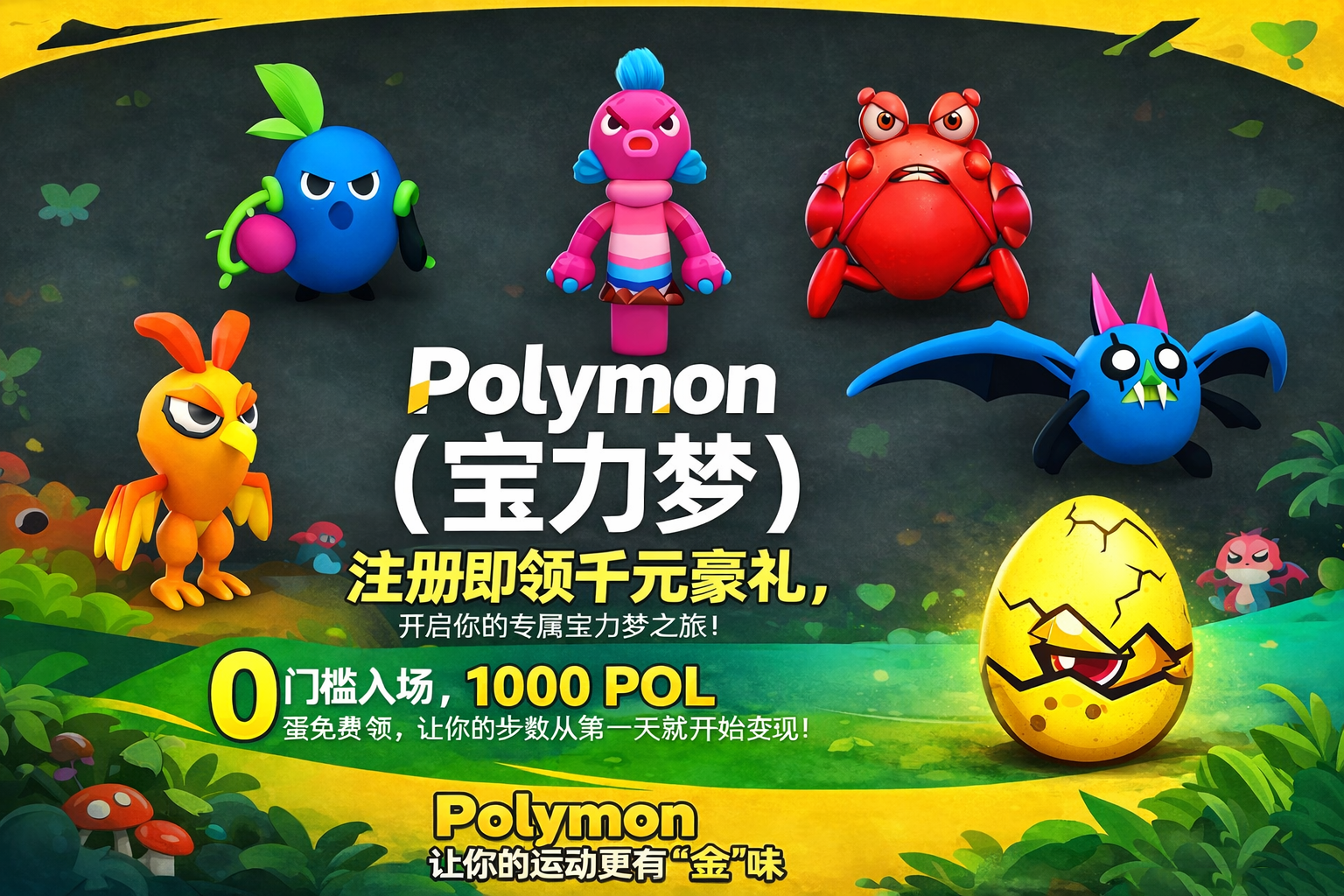 Polymon(宝力梦)零撸链游天花板,稳定收益,轻松变现,今日全球首发!-首码项目网-创业网-全球领先的创业项目网站-淘灵感首码网