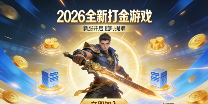 2026年全新掘金游戏，新服，随时提取！-首码项目网-创业网-全球领先的创业项目网站-淘灵感首码网