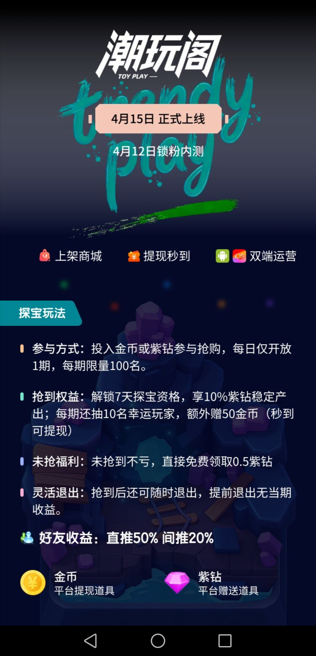 潮玩阁，零撸收益拉满-首码项目网-创业网-全球领先的创业项目网站-淘灵感首码网