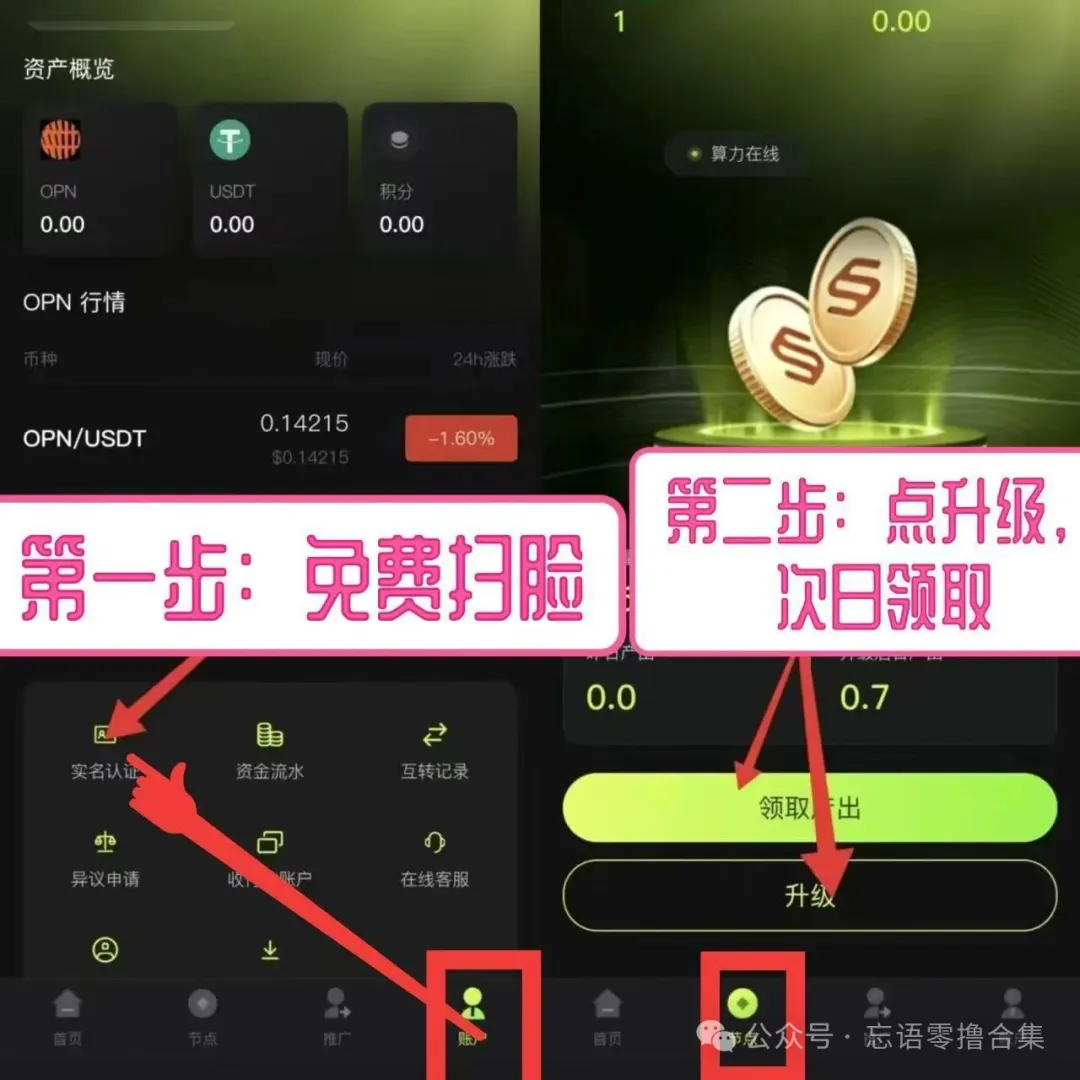 0撸OPN爬墙，注册认证完成后发id送5级。-首码项目网-创业网-全球领先的创业项目网站-淘灵感首码网