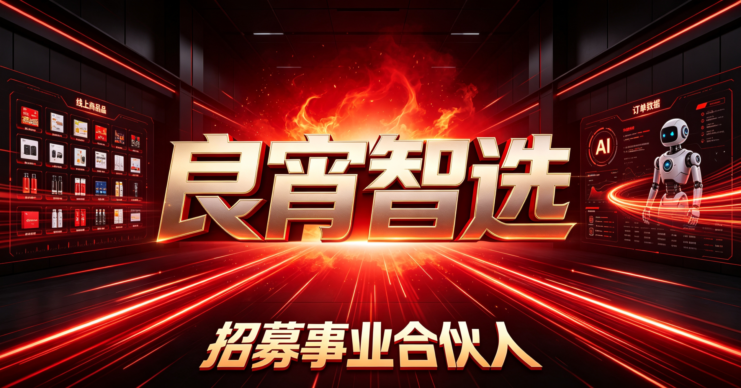 【良宵智选】招募事业合伙人｜电商+人工智能新赛道-首码项目网-创业网-全球领先的创业项目网站-淘灵感首码网