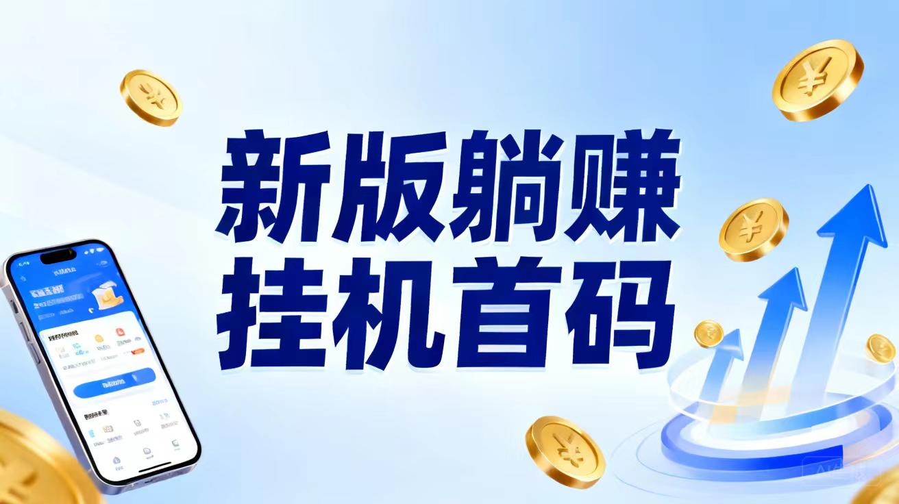 新躺赚挂机一天轻松几百块，满1提米，推广无线代分佣模式扶-首码项目网-创业网-全球领先的创业项目网站-淘灵感首码网
